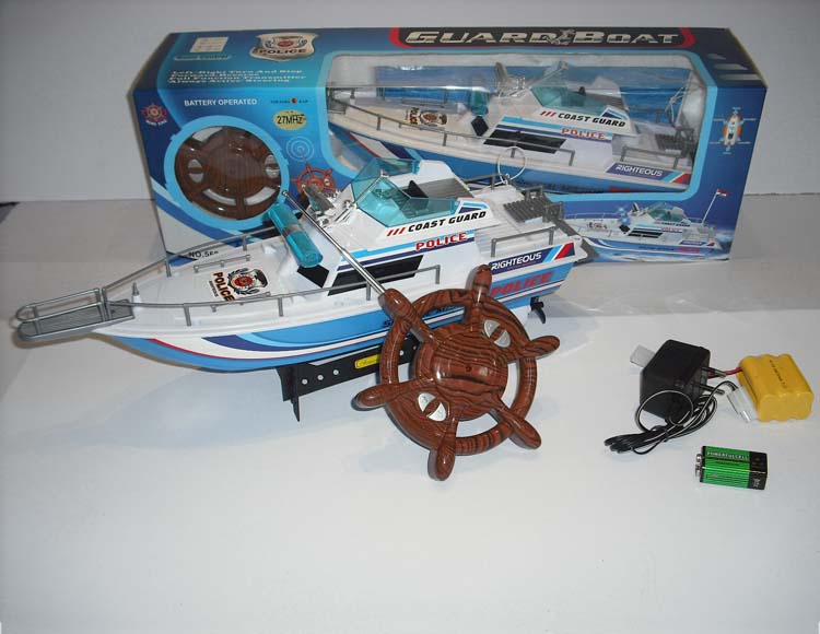 四通遥控警艇包电 568-1A